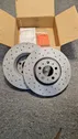 Brake discs and calipers set