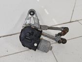 Front wiper linkage and motor