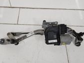 Front wiper linkage and motor
