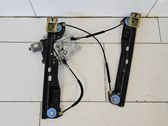 Front door window regulator with motor