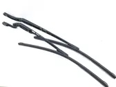 Front wiper blade arm