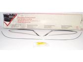Front bumper splitter molding