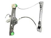 Front door window regulator with motor