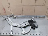 Sliding door window regulator with motor