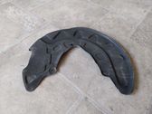 Front brake disc dust cover plate