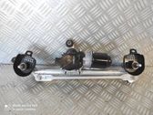 Front wiper linkage and motor