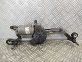 Front wiper linkage and motor