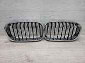 Front bumper upper radiator grill