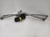 Front wiper linkage and motor