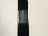 Rear door glass trim molding