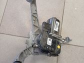 Front wiper linkage and motor
