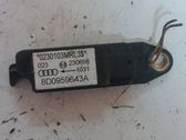 Airbag deployment crash/impact sensor