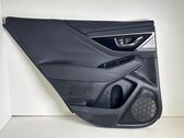 Rear door card panel trim