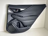 Rear door card panel trim