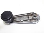 Rear door window winding handle