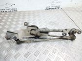 Front wiper linkage and motor