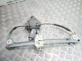 Rear door window regulator with motor