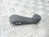 Rear door window winding handle