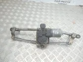 Front wiper linkage and motor