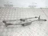 Front wiper linkage and motor