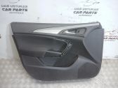 Front door card panel trim