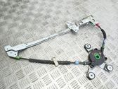 Front window lifting mechanism without motor