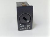 Passenger airbag on/off switch