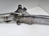 Front wiper linkage and motor