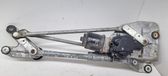 Front wiper linkage and motor