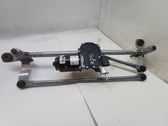 Front wiper linkage and motor