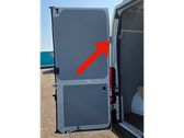Rear door upper hinge