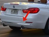Rear bumper row hook cap/cover