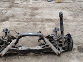 Rear axle beam with reductor