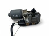 Front wiper linkage and motor