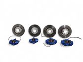 Brake discs and calipers set