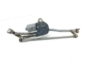 Front wiper linkage and motor