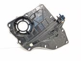 Rear door window regulator with motor
