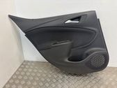 Rear door card panel trim