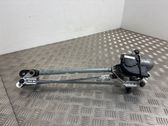 Front wiper linkage and motor