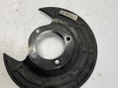Front brake disc dust cover plate
