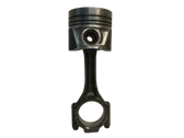 Piston with connecting rod