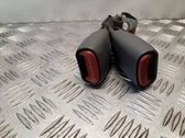 Rear seatbelt buckle