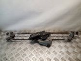 Front wiper linkage and motor
