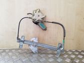 Rear door window regulator with motor