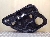 Rear window lifting mechanism without motor