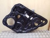 Rear window lifting mechanism without motor