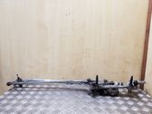 Front wiper linkage and motor