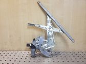 Rear door window regulator with motor