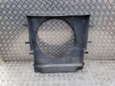 Radiator cooling fan shroud