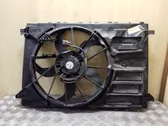 Radiator cooling fan shroud